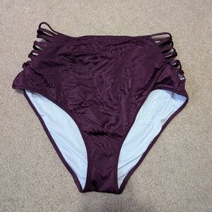 PINK Victoria's Secret Plum Bikini Bottom